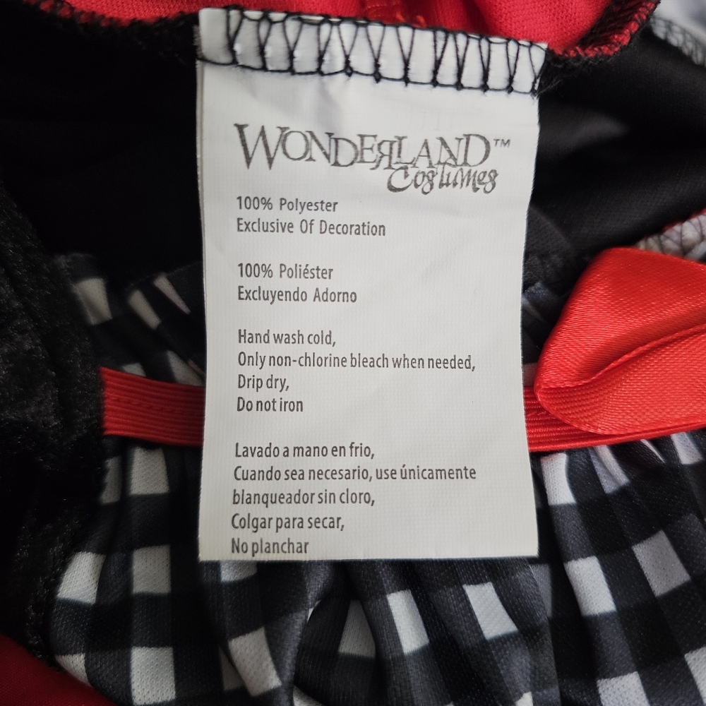 Little Red Riding Hood Halloween Costume Cosplay Outfit | Women's Size S (4-6) - Picture 4 of 7